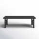 Everlee 48'' Metal Outdoor Coffee Table