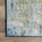 Melanarka Abstract Power Loom Performance Blue Rug-1209974257