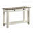 Sofa Table With 2 Drawers And Bottom Shelf, Console Table