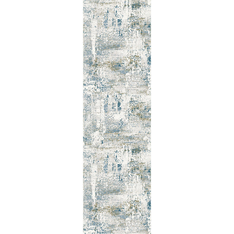 Tapis gris Shaniya, Tapis de couloir : 2 pi 2 po x 7 pi 7 po