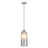 1 - Light Satin Nickel Single Pendant