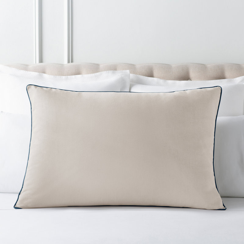 Mandalay Pillow Cover & Insert, White, 26" x 36"