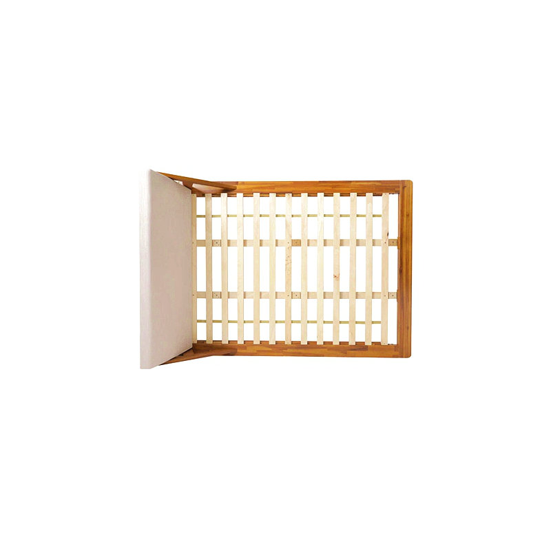 Lit plateforme tapissier Breonca (Grand lit)
