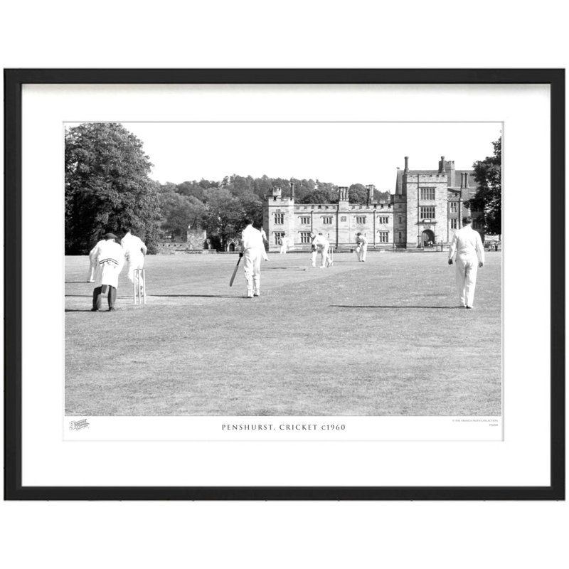 Penshurst, Cricket C1960 by Francis Frith - Single Picture Frame Print, 28cm H x 36cm W x 2.3cm D