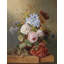 «Flower Still Life» par Josef Schuster, reproduction d'art sur toile tendue avec châssis-898066655