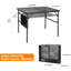 Table de camping pliante en aluminium Roselena