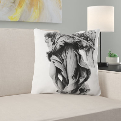 Microsuede Throw Pillow