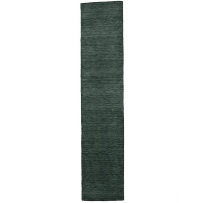 Hand Loomed Gabbeh Rug, 100% Wool, Solid Color, Fade & Stain Resistant, Durable, All Sizes, India-Made.