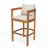 Outdoor Wood Barstool