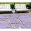 Tapis lavable intérieur / extérieur lilas et mauve lavable 8 pi x 10 pi