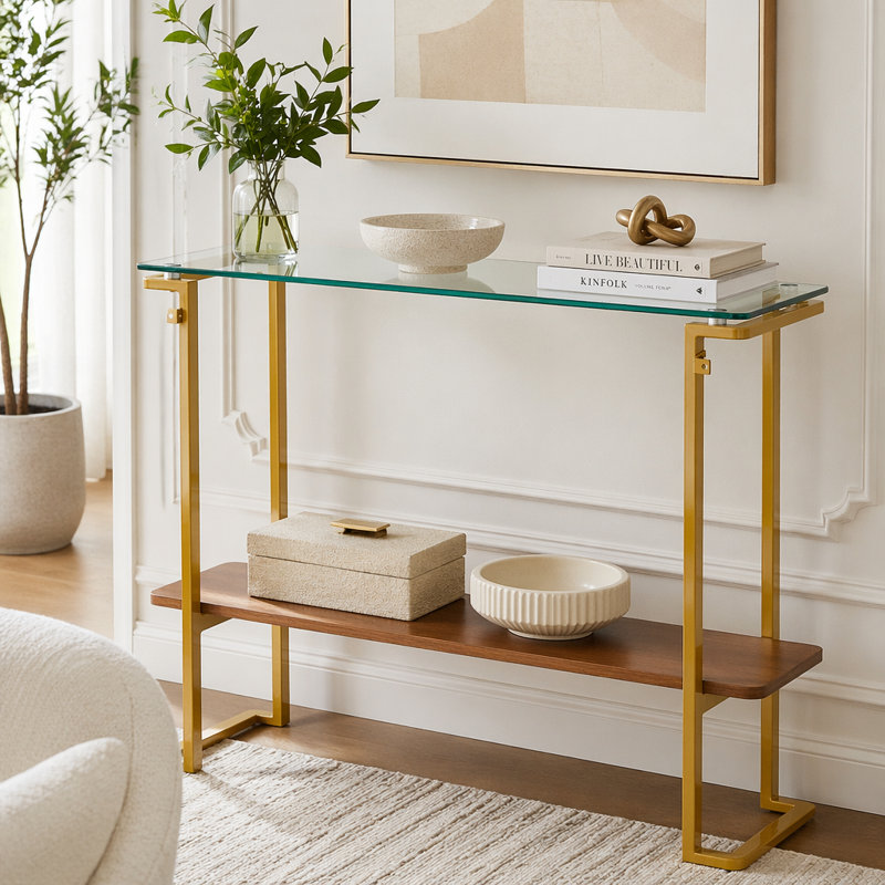 Table de canapé, console de rangement