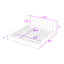 Lit plateforme tapissier avec tête de lit verticale-699512422