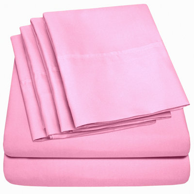 Bliss 4-Piece Bed Sheet Set - 1500 Supreme Microfiber, Deep Pocket, Extra Pillowcases - Luxurious Bedding Set
