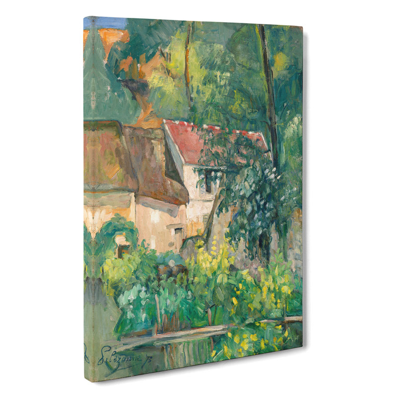 House Of Pere Lacroix by Paul Cezanne - Wrapped Canvas Painting, 60cm H x 40cm W x 3cm D