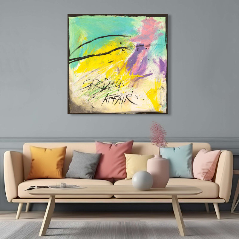 Spring Affair by H. Romero - Wrapped Canvas Print, 70cm H x 70cm W x 4cm D