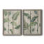Modern Fronds II - ensemble de 2 peintures sur toile encadrées-384959699-384959710
