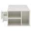 Pedestal Coffee Table with Storage-1421411441