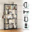 170cm H x 80cm W Metal Geometric Bookcase-497456361