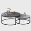 Table basse gigogne ronde 2 pièces Banvra-1268810769