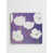 Blanc/violet sélectionné