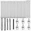 Hexagon Fence Grey Steel-1780196041