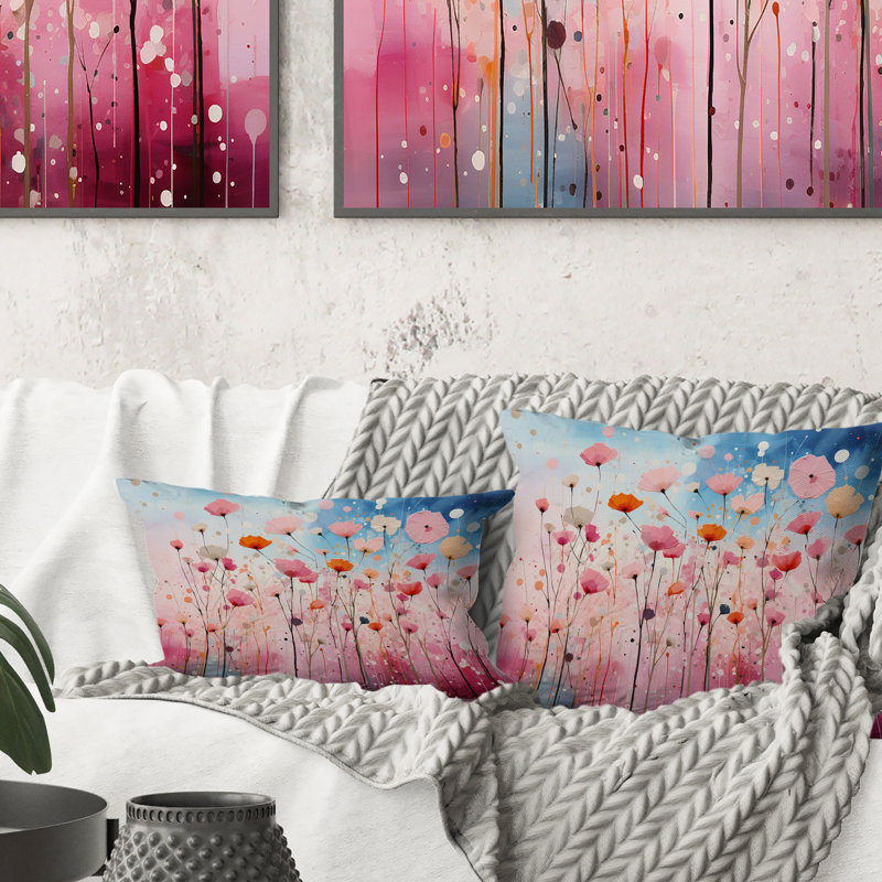 Coussin Pink Pastel Pastiche