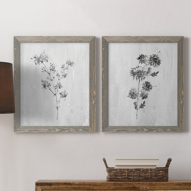 Neutre pré - peinture, H 20 po x l 17 po x P 1 po, Toile avec cadre gris, Pas de tapis