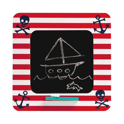 Magnetic Chalkboard Bulletin Board