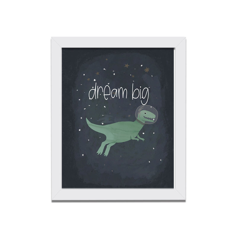 «Dream Big», art encadré, H 14 po x l 11 po x P 1 po