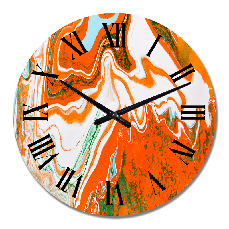Horloge murale moderne, Moyen