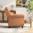 31.1" Wide Classic Premium Breathable Faux Leather Push Back Recliner (Set of 2)-2059857498