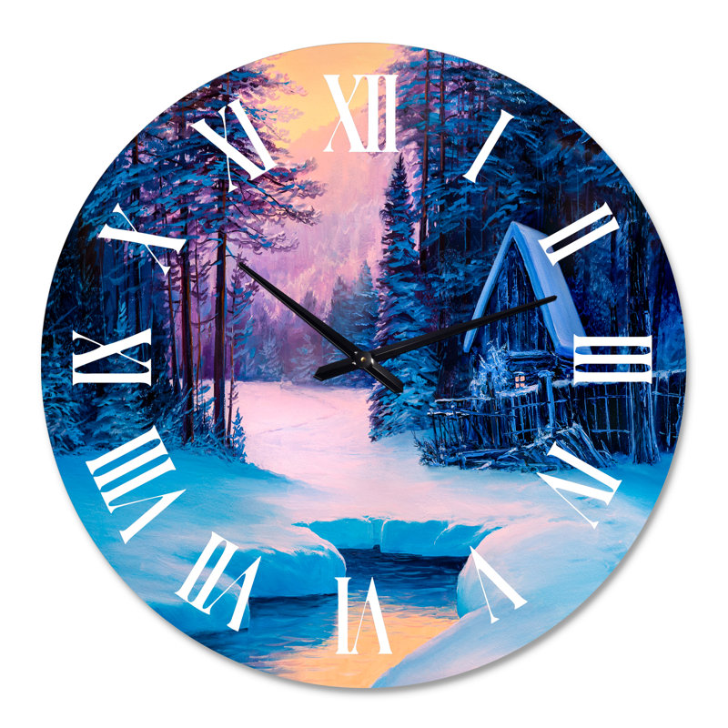 Horloge murale Lake House, Grand
