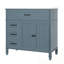 Meuble-lavabo avec lavabo et 3 tiroirs-591679458