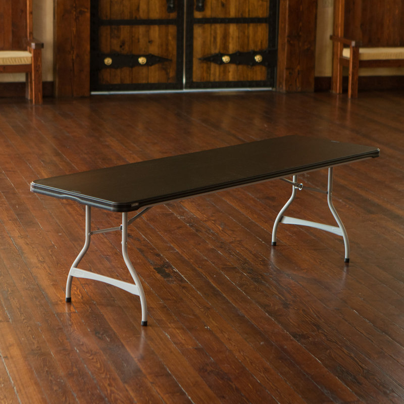 Table pliante portative 96 po, Noir