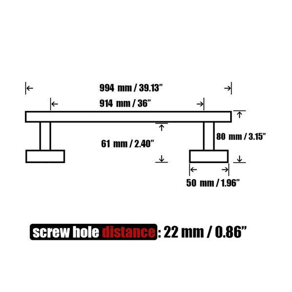 Dimensions du produit
