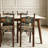 6 - Person White Rectangular Sintered Stone Stone Tabletop Dining Table Set-1350079449-1350079448