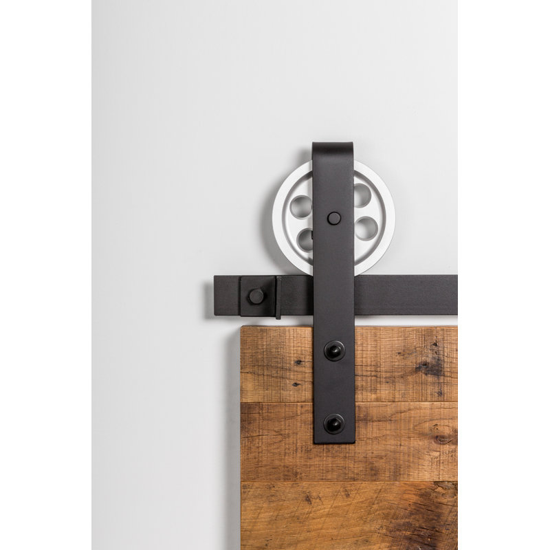 Ensemble de quincaillerie pour porte de grange standard à six tiroirs de qualité supérieure, 96 po
