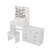 Makeup Vanity With Lights, Charging Station And Mirror-106728333-106728329