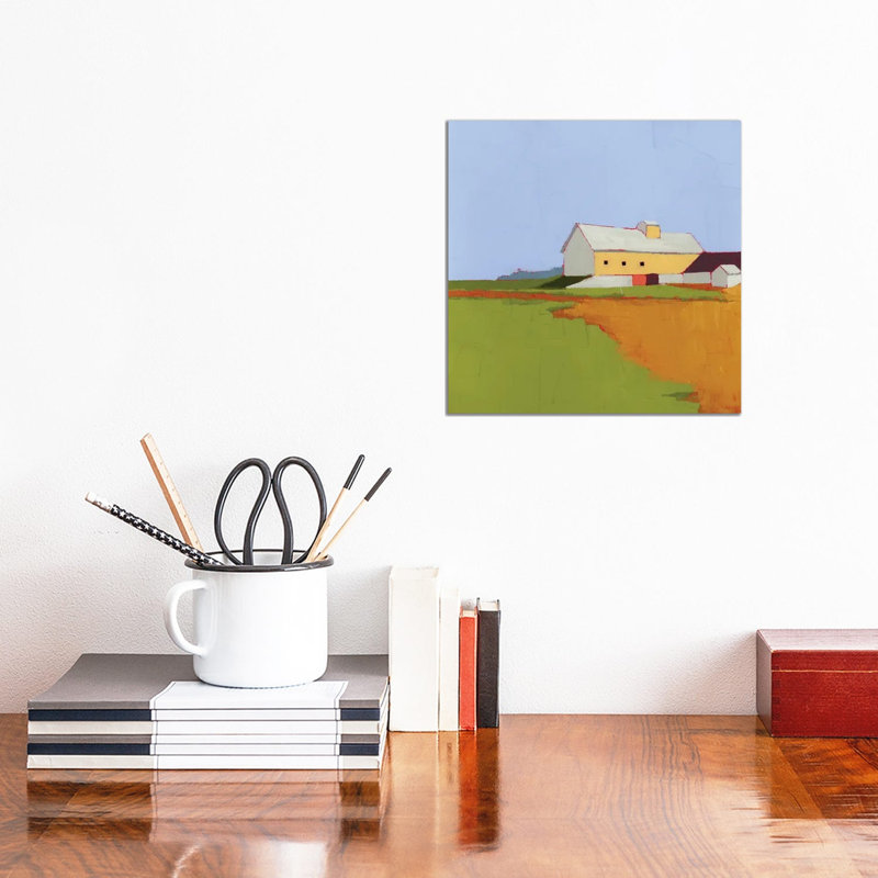 Ayrhill Farm 1 Piece Wall Art on Canvas, 30.48 cm H x 30.48 cm W x 1.905 cm D, Does Not Apply