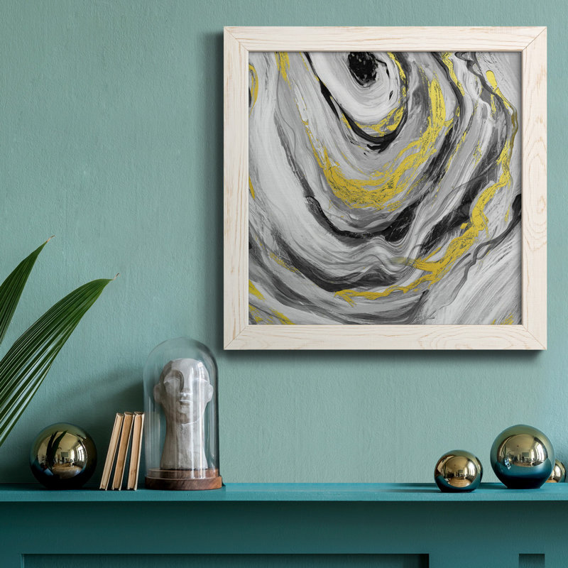 Transparent Opposites II - cadre photo, impression sur toile, H 20 po x l 20 po x P 1,5 po, Cadre blanc