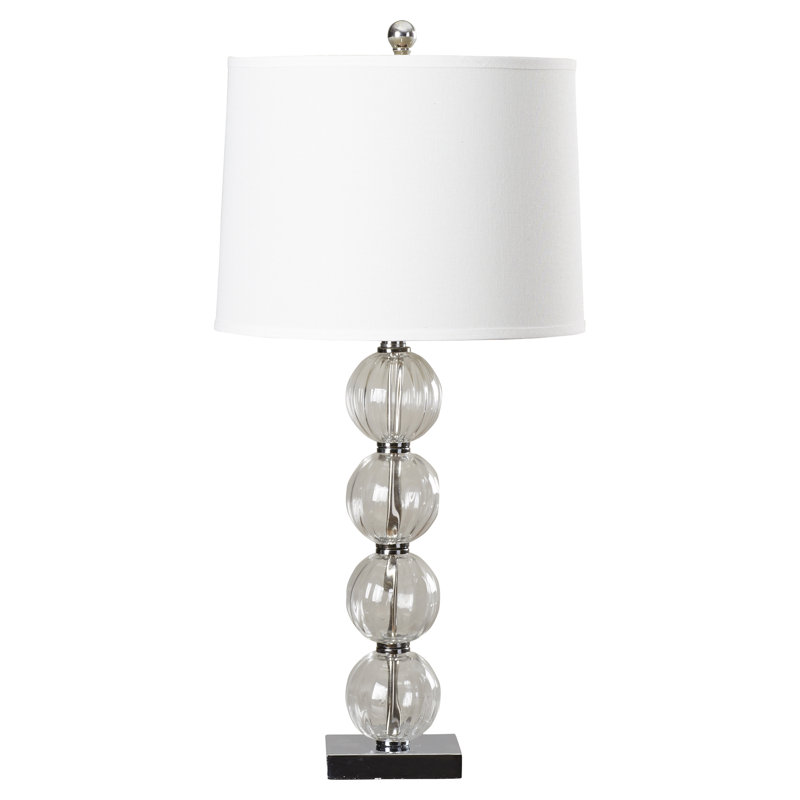 Endsley Table Lamp, White