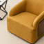 Fauteuil demi-tonneau rotatif en simili cuir Andretta-1428319685