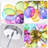 Bubble Ball Swirled Glass Chandelier-1001022877-1001022875