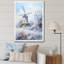 «Snowy Windmill Winter Landscape I - Windmills», art mural-512830320-512830335