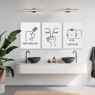 3 Piece Wrapped Canvas Print