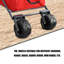 Chariot de jardin utilitaire pliable couleur pliable