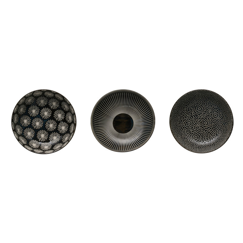 Ensworth 3 Piece Dessert Bowl Set