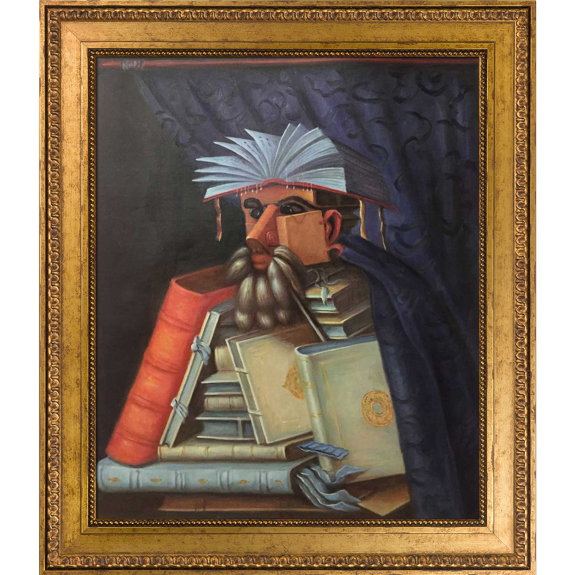 Overstock Art The Librarian By Giuseppe Arcimboldo With Versailles ...