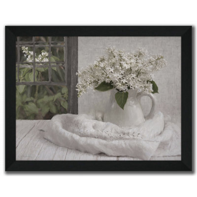 Lilacs Morning, art mural encadré