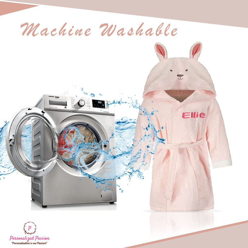Peignoir de cheville avec capuche pour enfants, S, Oui
